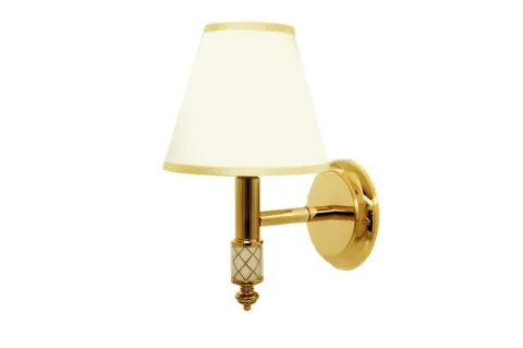 Бра Boheme MURANO GOLD, белое