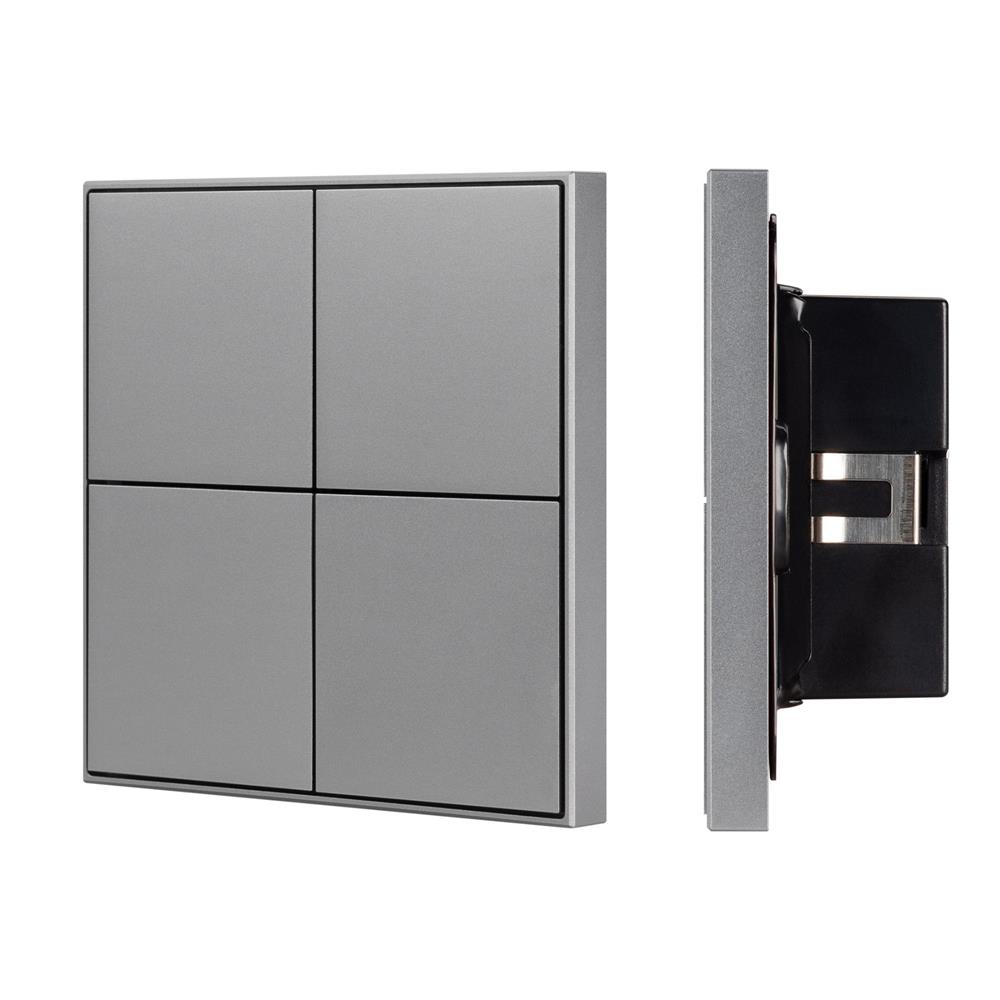 Кнопочная панель Arlight KNX-304-23-IN Grey (BUS, Frame)