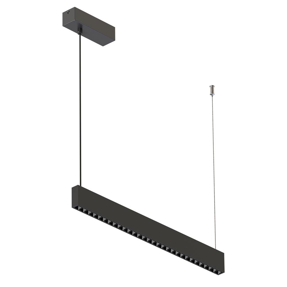 Светильник Arlight ALT-LINEAIR-CELL-UPDOWN-S2460-600-24W Warm3000 (BK, 40 deg, 230V)