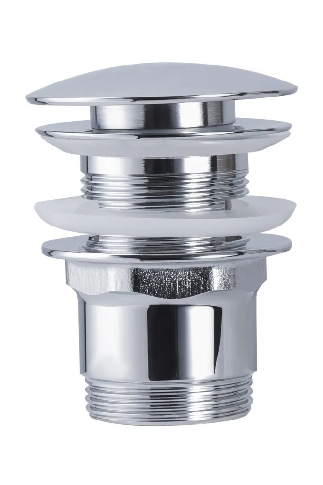 Донный клапан с переливом MAXONOR PL60, хром