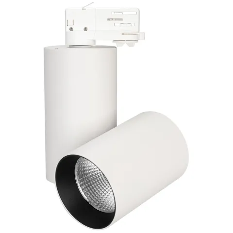 Светильник Arlight SP-POLO-TRACK-TURN-R85-15W Day4000 (WH-BK, 40 deg)