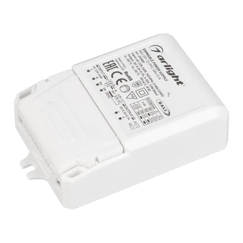 Блок питания Arlight ARJ-SP-12-PFC-DALI2-A (12W, 3-24V, 0.35-0.7A)