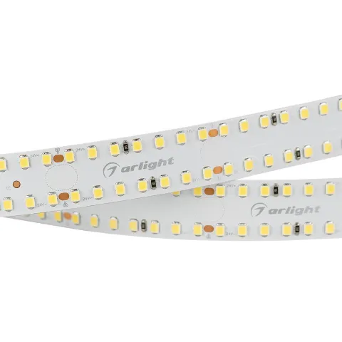 Светодиодная лента Arlight S2-2500 24V Warm 3000K 20mm (2835, 280 LED/m, LUX)