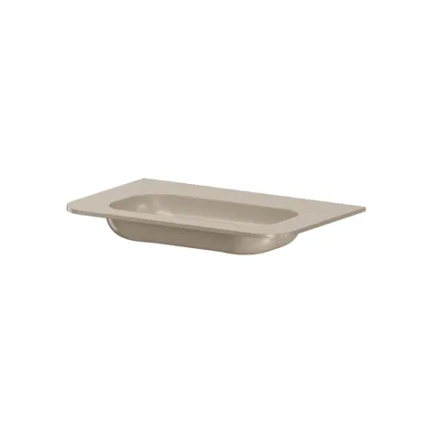 Раковина моноблок ArmadiArt VOI 80см STONE FINISH DAPHNE