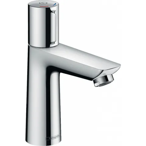 Смеситель Hansgrohe Talis Select E для раковины со сливным гарнитуром, хром