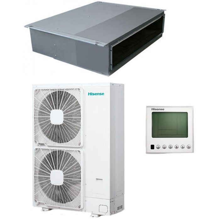Канальный кондиционер (сплит-система) Hisense AUD-48HX4SHH / AUW-48H6SE1