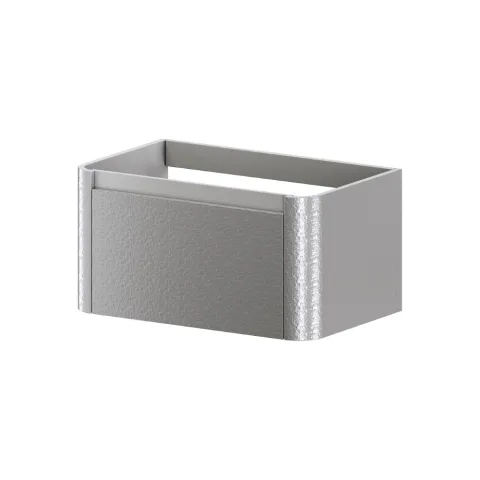 Тумба без раковины ArmadiArt VOI 80CM STONEFINISH LUNA