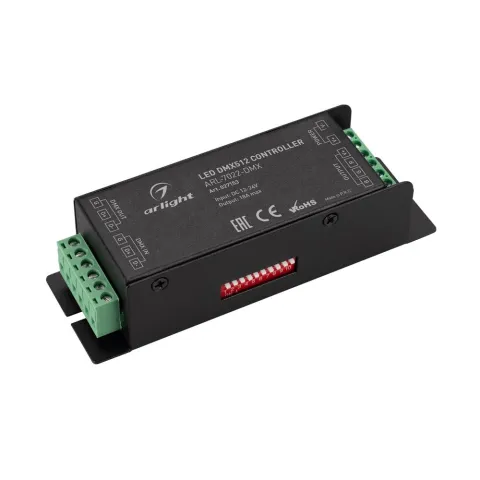 Декодер Arlight ARL-7022-DMX (12-24V, 3x6A, DMX512)