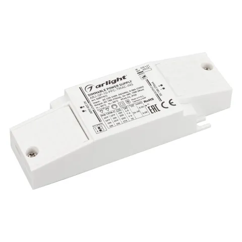 Блок питания Arlight ARJ-SP-10-PFC-TRIAC-INS (10W, 26-38V, 0.18-0.27A)