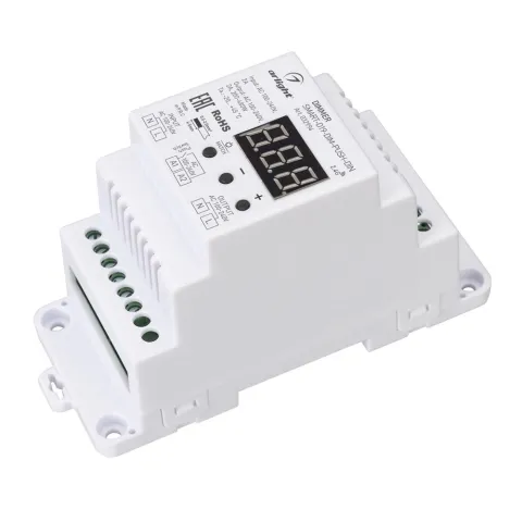 Диммер Arlight SMART-D19-DIM-PUSH-DIN (230V, 2A, TRIAC, 2.4G)