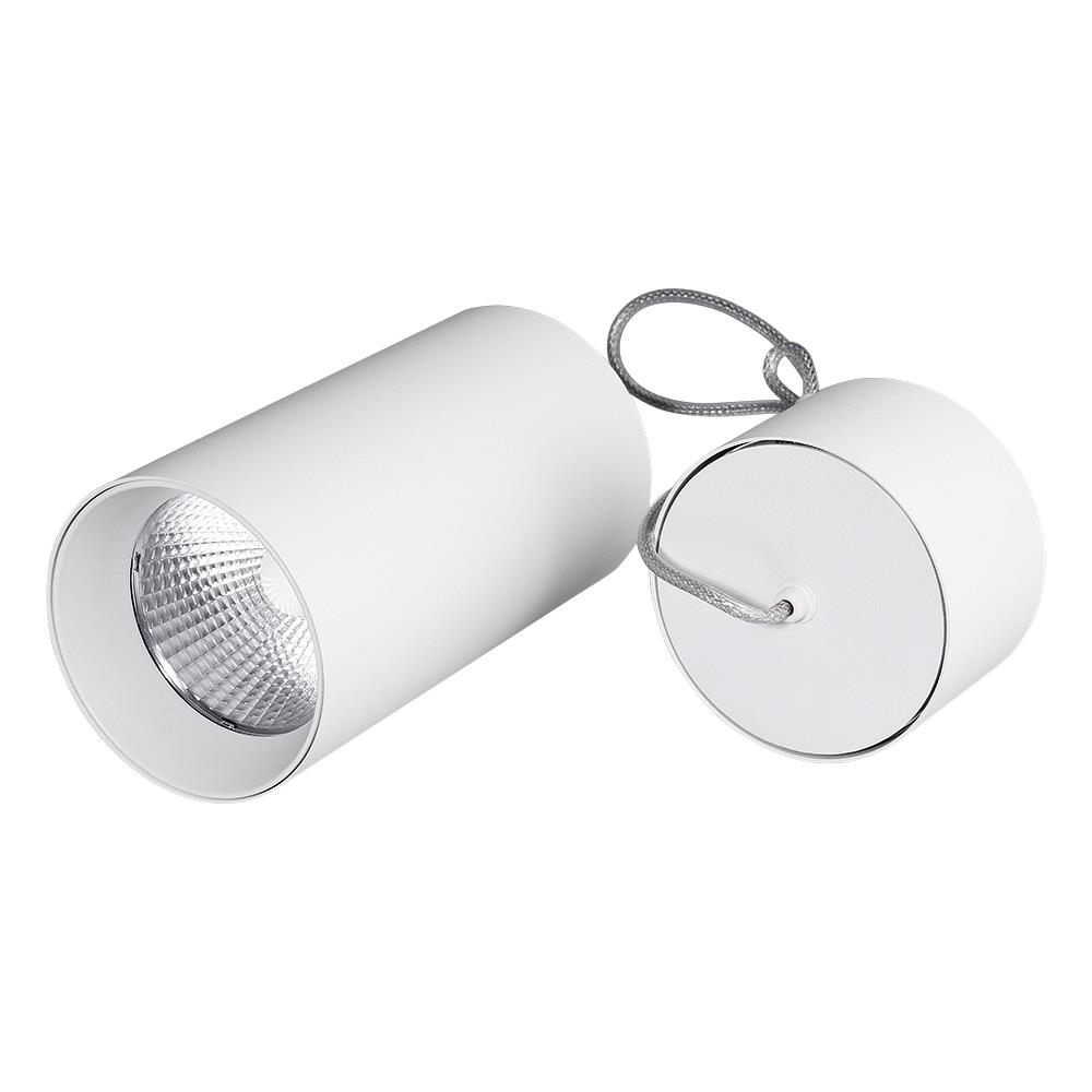 Светильник подвесной Arlight SP-POLO-R85-2-15W Day White 40deg (White, White Ring)