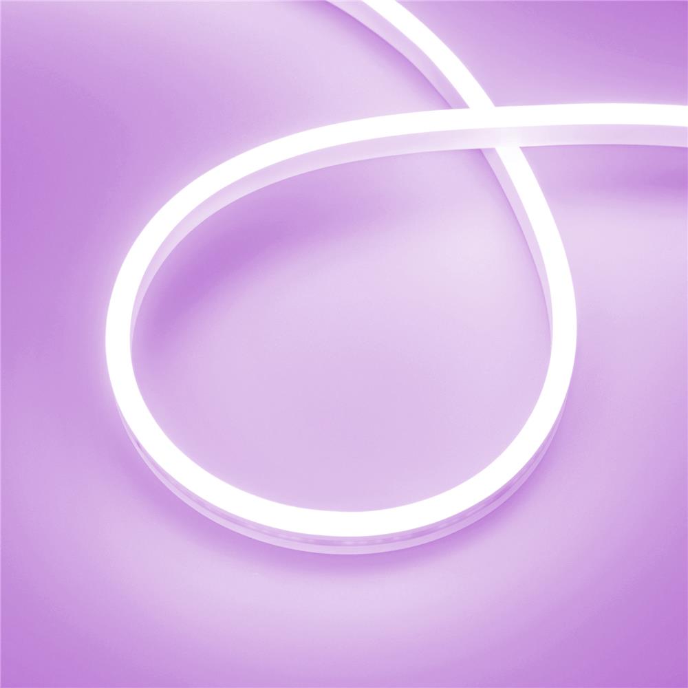 Светодиодная лента герметичная Arlight AURORA-PS-A120-12x6mm 24V Purple (10 W/m, IP65, 2835, 5m)