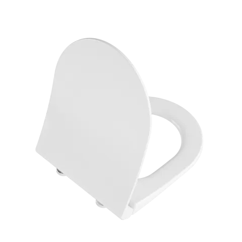 Сиденье для унитаза VitrA S50, круглое белое дюропласт, с микролифтом