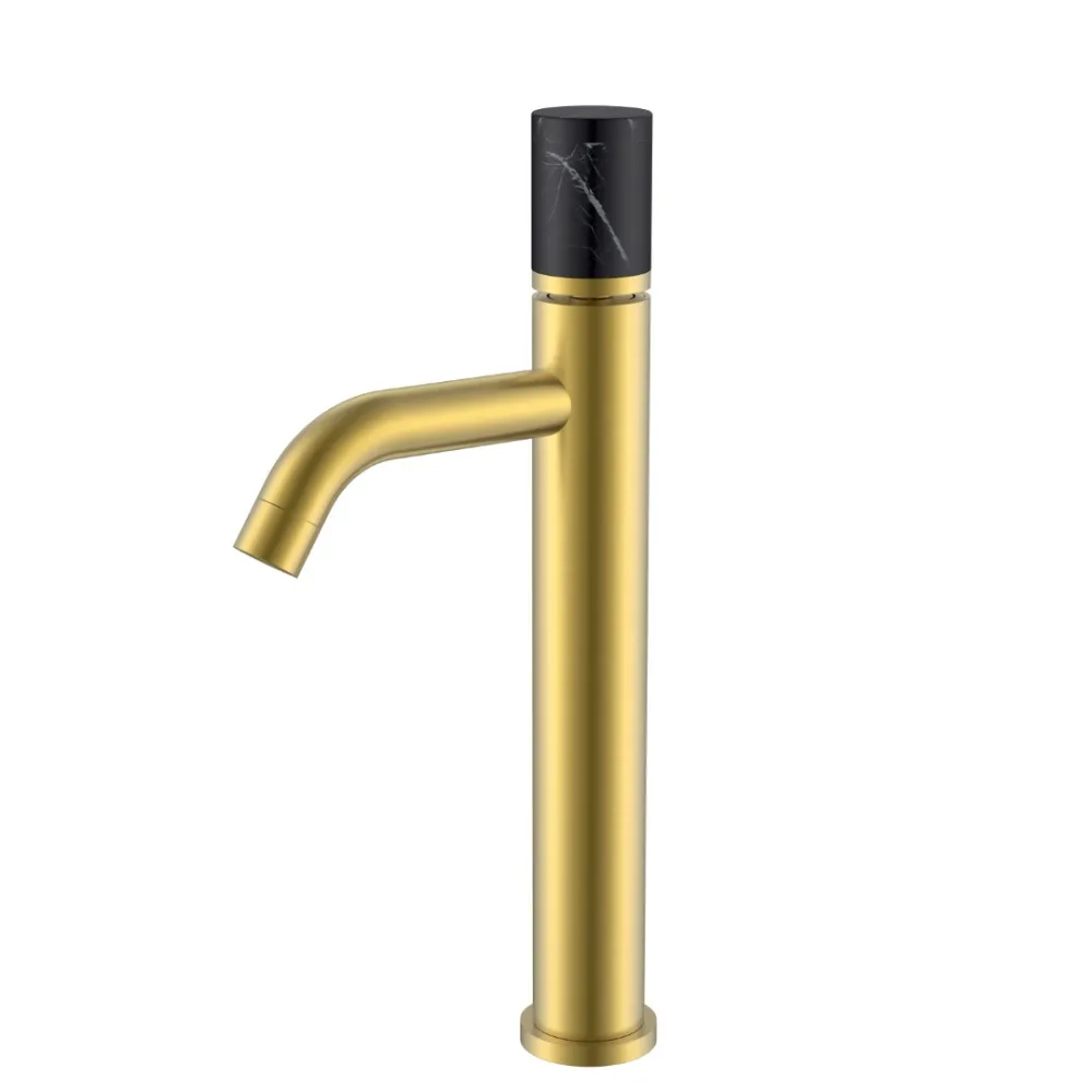 Смеситель для раковины Boheme Stick, чёрный матовый