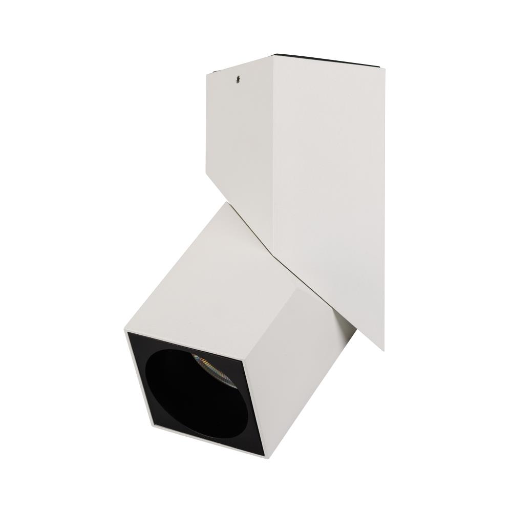 Светильник Arlight SP-TWIST-SURFACE-S60x60-12W Warm3000 (WH-BK, 30 deg)