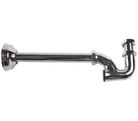 Сифон для биде и раковины латунный 1 1/4" Remer 972114, хром
