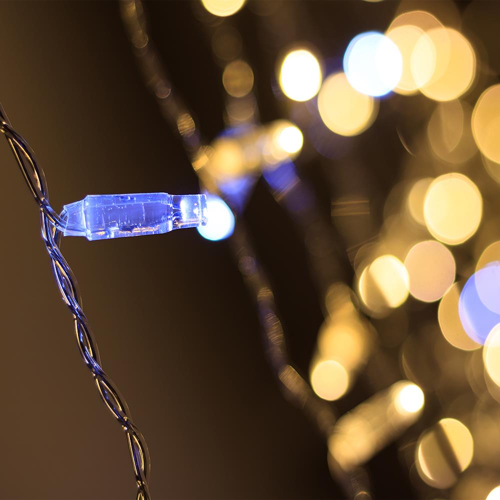 Светодиодная гирлянда Ardecoled ARD-CURTAIN-CLASSIC-2000x3000-CLEAR-760LED-BLINK Warm-White (230V, 60W)