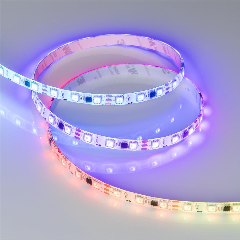 Светодиодная лента герметичная Arlight SPI-SE-B60-10mm 12V RGB-PX3 (14.4 W/m, IP65, 5060, 5m)