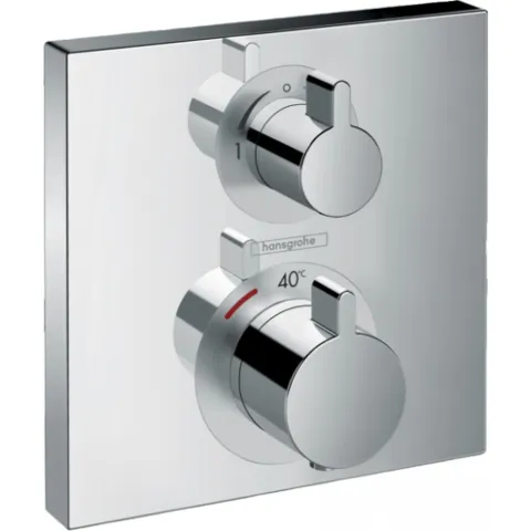 Термостат Hansgrohe Ecostat Square для 2 потребителей, хром