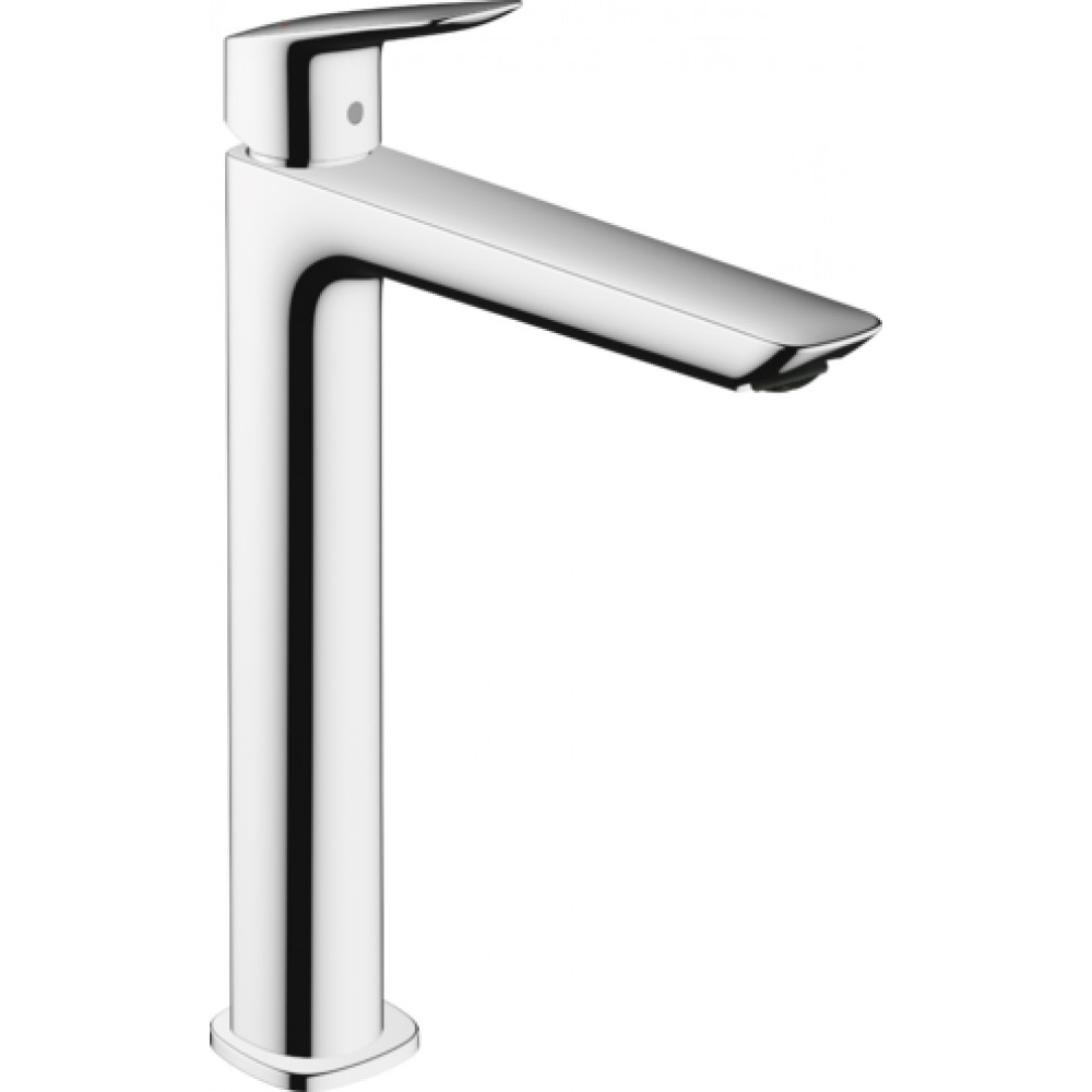 Смеситель для раковины Hansgrohe Logis, однорычажный, 240 Fine, без сливного гарнитура, хром