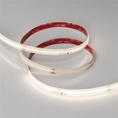 Светодиодная лента герметичная Arlight SPI-COB-SE-X378-12mm 24V Day4000-PX63-BPT (7 W/m, IP65, 5m)