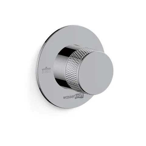 Переключатель на два выхода WasserKRAFT Muritz 98DVR2, хром