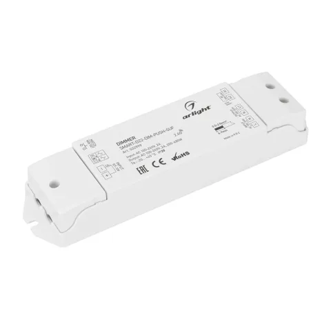 Диммер Arlight SMART-D22-DIM-PUSH-SUF (230V, 2A, TRIAC, 2.4G)