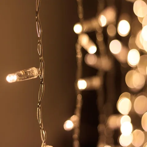 Светодиодная гирлянда Ardecoled ARD-CURTAIN-CLASSIC-2000x6000-CLEAR-1500LED-WATERFALL Warm (230V, 180W)