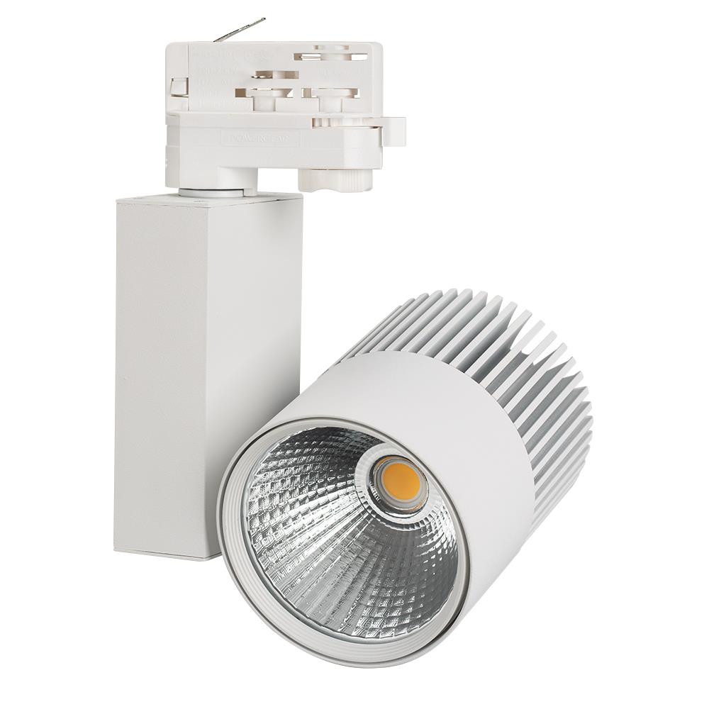 Светильник Arlight LGD-ARES-4TR-R100-40W Warm3000 (WH, 24 deg, 230V, DALI)