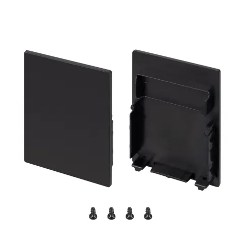 Заглушка Arlight SL-LINE-4050-3L-LOW BLACK глухая
