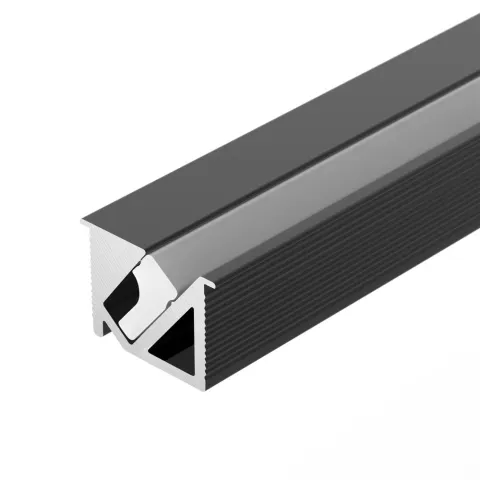 Профиль Arlight SL-BEVEL-H10-F14-2000 ANOD BLACK
