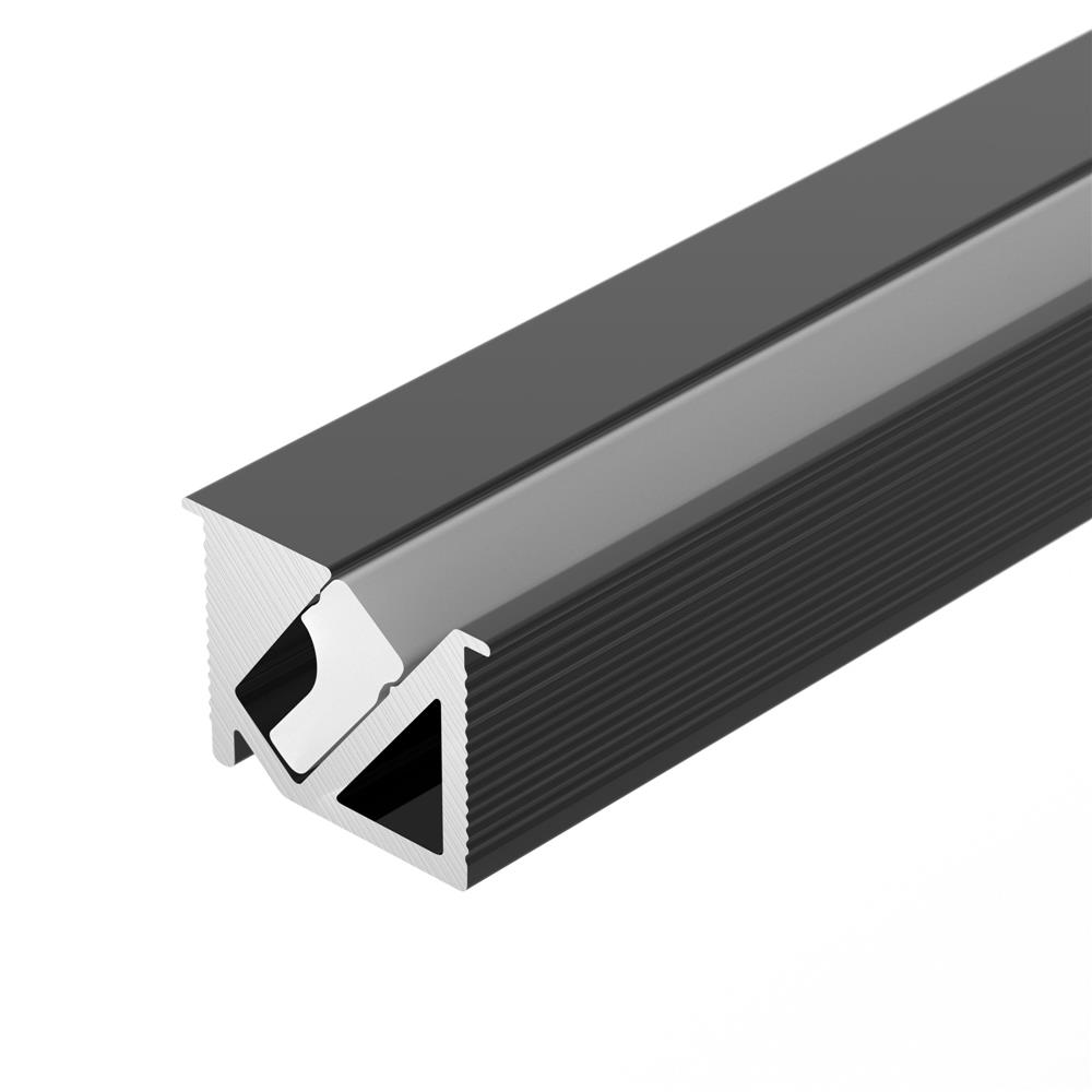 Профиль Arlight SL-BEVEL-H10-F14-2000 ANOD BLACK