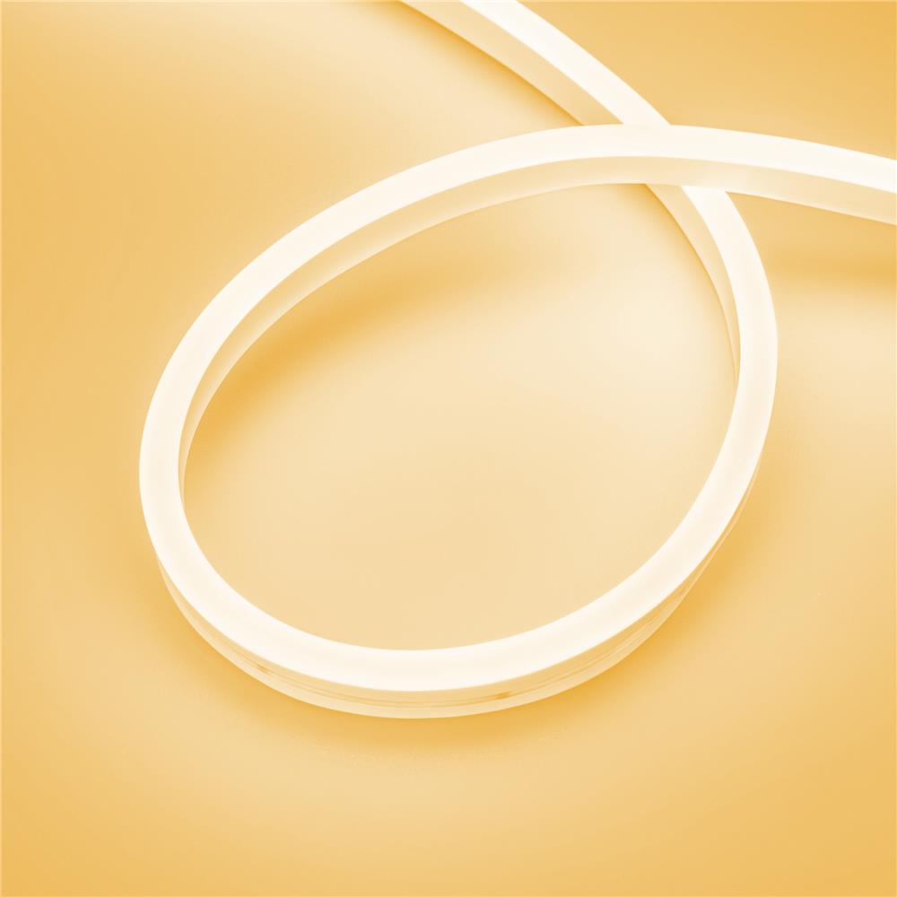 Светодиодная лента герметичная Arlight AURORA-PS-A120-16x8mm 24V Amber (10 W/m, IP65, 2835, 5m)