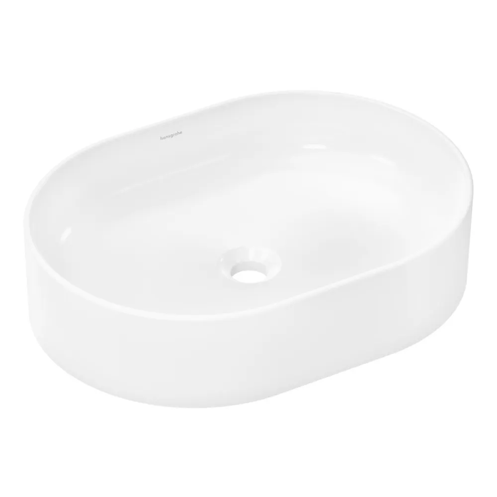 Раковина накладная Hansgrohe Xuniva U 550x400x130, белый