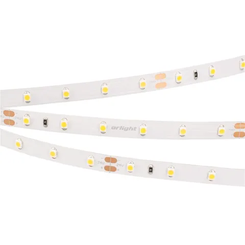 Светодиодная лента Arlight RT 2-5000 24V White6000 (3528, 300 LED, LUX)