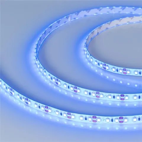 Светодиодная лента герметичная Arlight RTW-SE-A120-8mm 12V Blue (9.6 W/m, IP65, 5m)