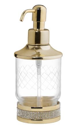 Настольный диспенсер Boheme ROYALE CRISTAL GOLD