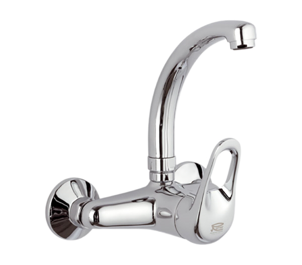 Смеситель для кухни настенный Remer R43C, хром