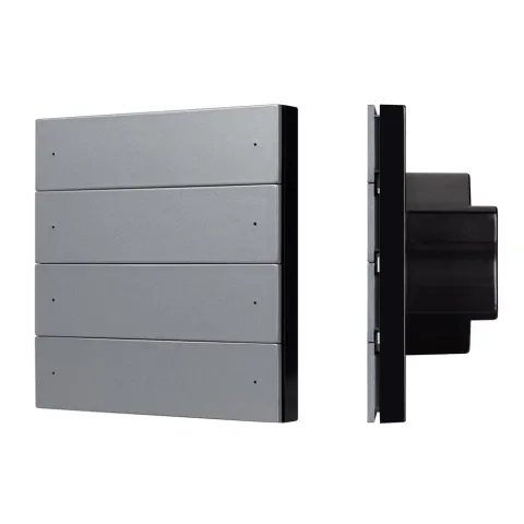Кнопочная панель Arlight SMART-DMX512-801-22-8G-8SC-DIM-IN Grey (230V, 2.4G)