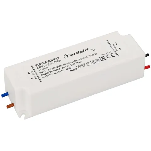 Блок питания Arlight ARPJ-KE42700A (30W, 700mA, PFC)