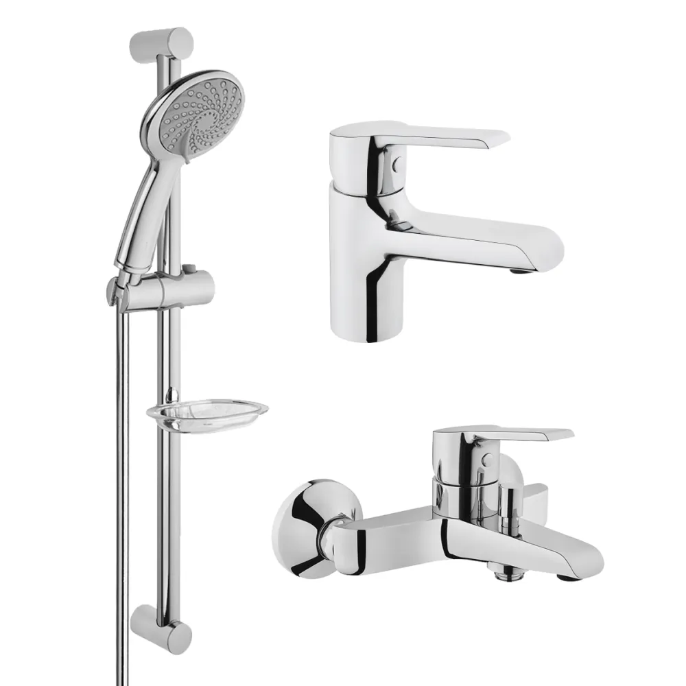 Комплект смесителей VitrA Axe S, хром