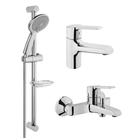 Комплект смесителей VitrA Axe S, хром