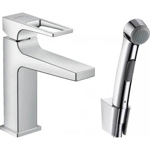 Набор для биде Hansgrohe, хром