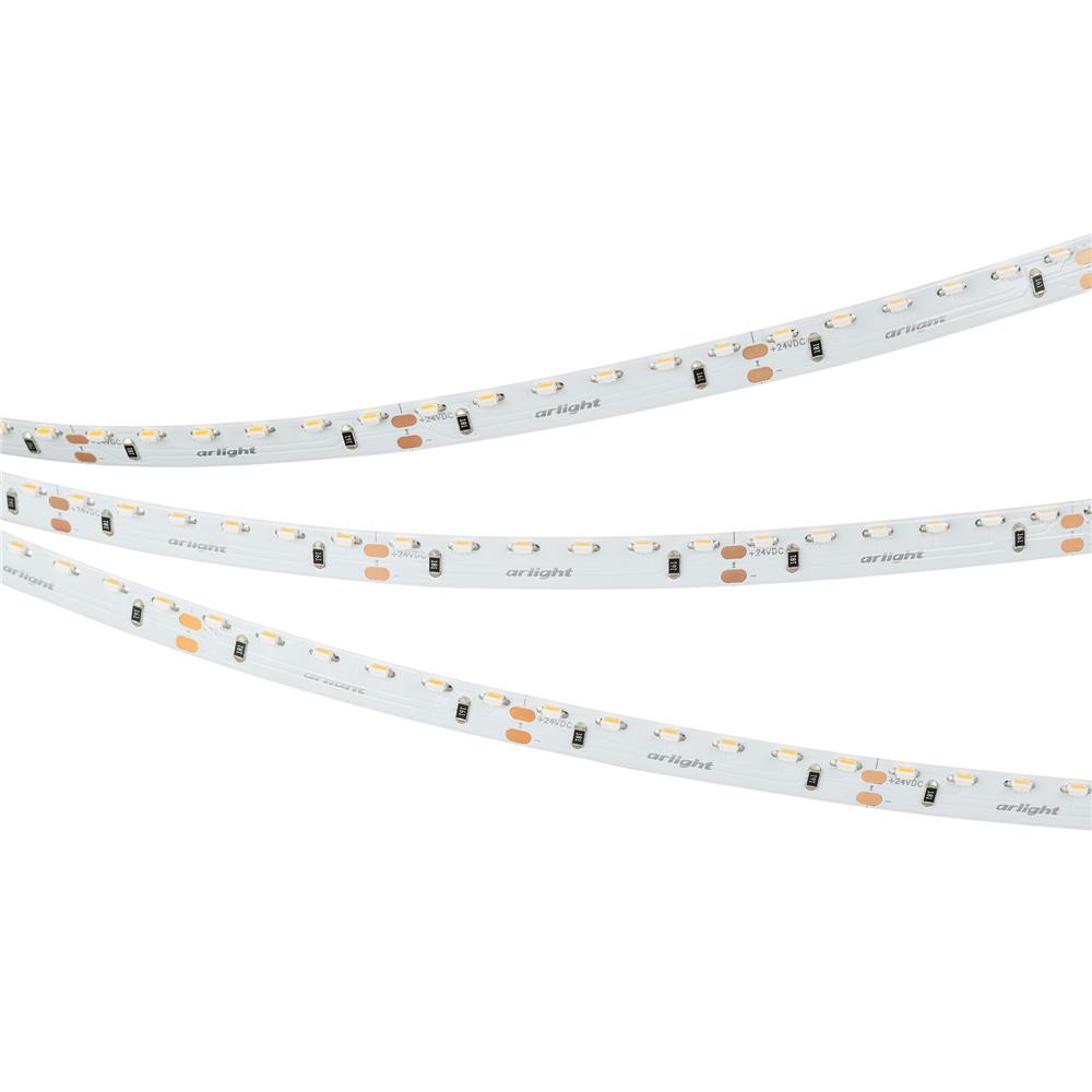 Светодиодная лента Arlight RS-S120-8mm 24V Warm3000 (9.6 W/m, IP20, 3014, 5m)