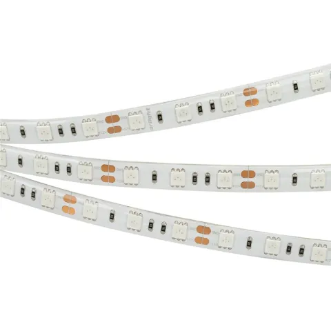 Светодиодная лента Arlight RTW 2-5000SE 12V Yellow 2x (5060, 300 LED, LUX)