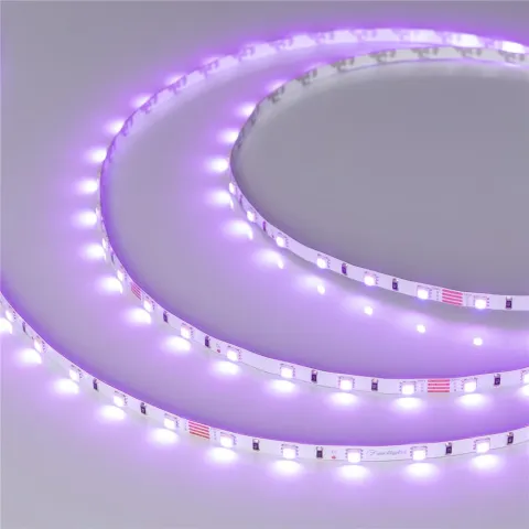 Светодиодная лента Arlight RT-G60-5mm 24V RGB (6.6 W/m, IP20, 3838, 5m)