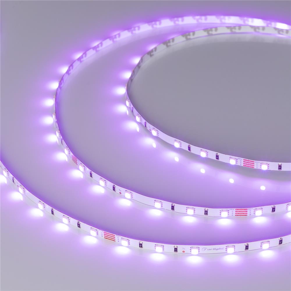 Светодиодная лента Arlight RT-G60-5mm 24V RGB (6.6 W/m, IP20, 3838, 5m)