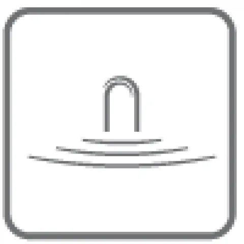 Клапан Villeroy & Boch Push-to-Open без функции перелива, 145 x 275 x 114 мм, альпийский белый
