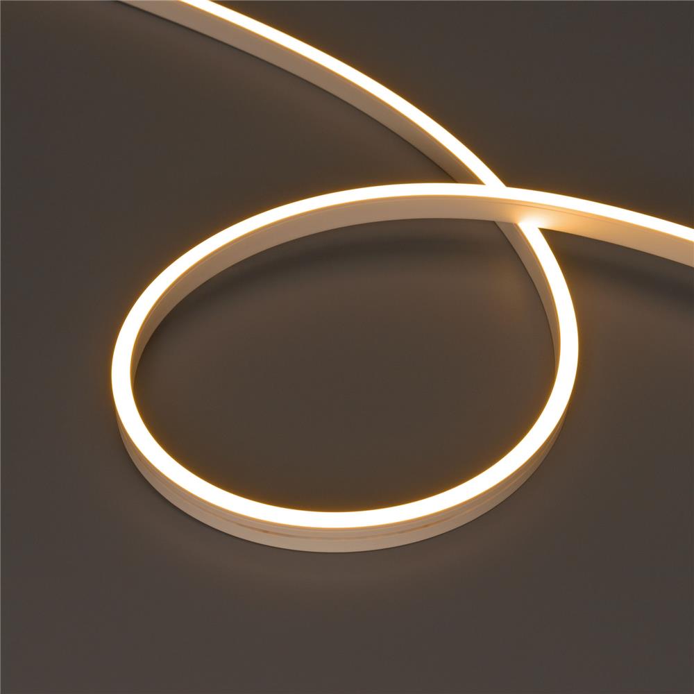 Светодиодная лента герметичная Arlight MOONLIGHT-SIDE-A120-06x12mm 24V Warm2700 (9.6 W/m, IP65, 5m, wire x2)