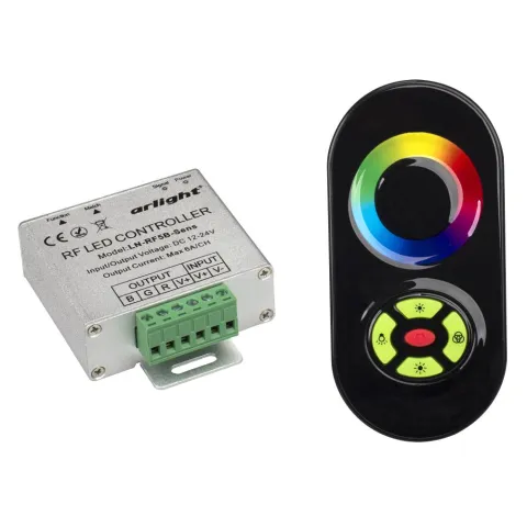 Контроллер Arlight LN-RF5B-Sens Black (12-24V,180-360W)